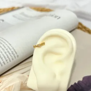 PIERCING FAKE CORAÇÕES LISOS E CRAVEJADOS