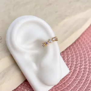 PIERCING FAKE PEDRAS DE ZIRCONIAS CRISTAIS