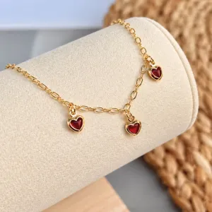 PULSEIRA 3 CORAÇÕES VERMELHOS