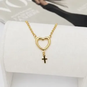 PULSEIRA ESCAPULÁRIO CORAÇÃO E CRUZ
