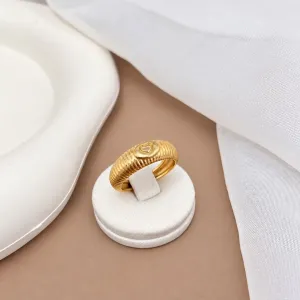 ANEL ANA CLARA TODO DOURADO