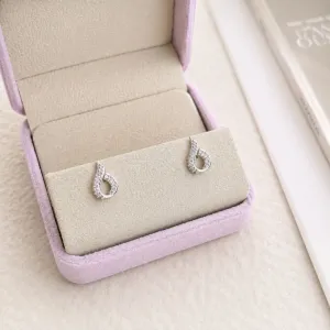 BRINCO MICRO ZIRCONIAS ESTILO GOTA