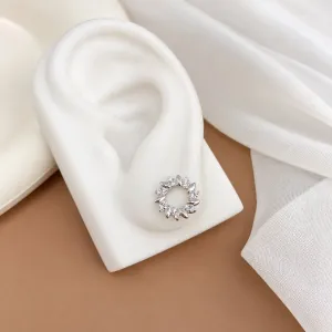BRINCO REDONDO COM ZIRCONIAS
