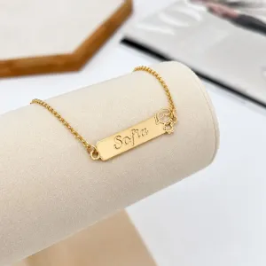 PULSEIRA PERSONALIZADA COM MENINA - SOFIA