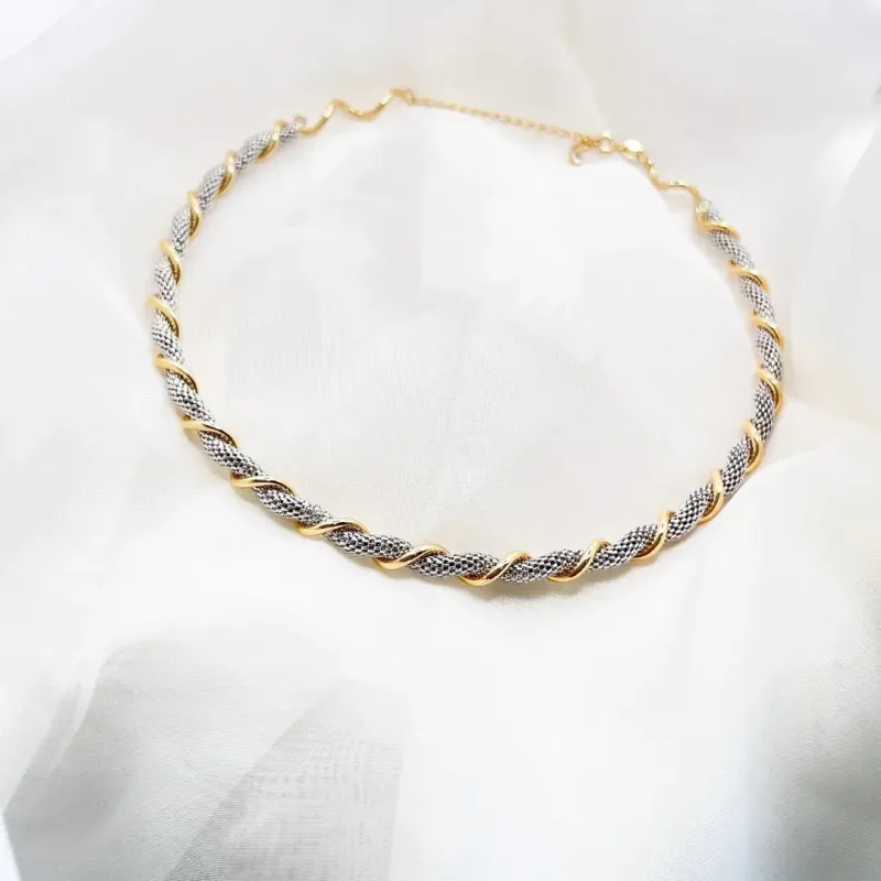 COLAR CHOKER ARO 2 BANHOS