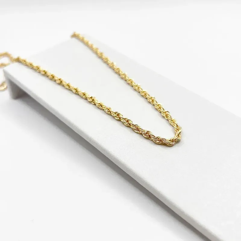 COLAR CHOKER CORDÃO BAIANO 2MM 40CM