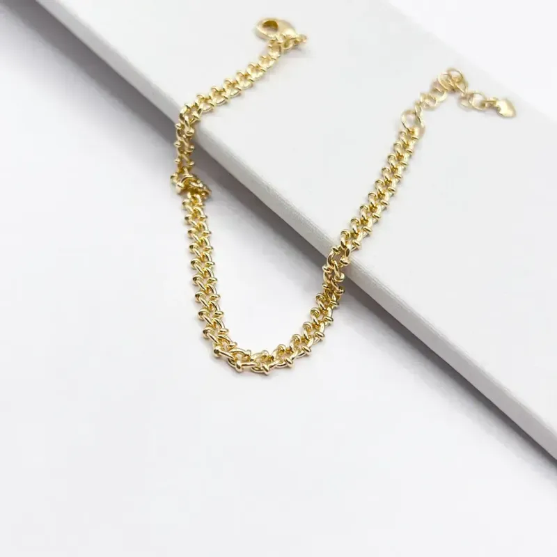 PULSEIRA ELOS COM PEQUENO DETALHE NA LATERAL