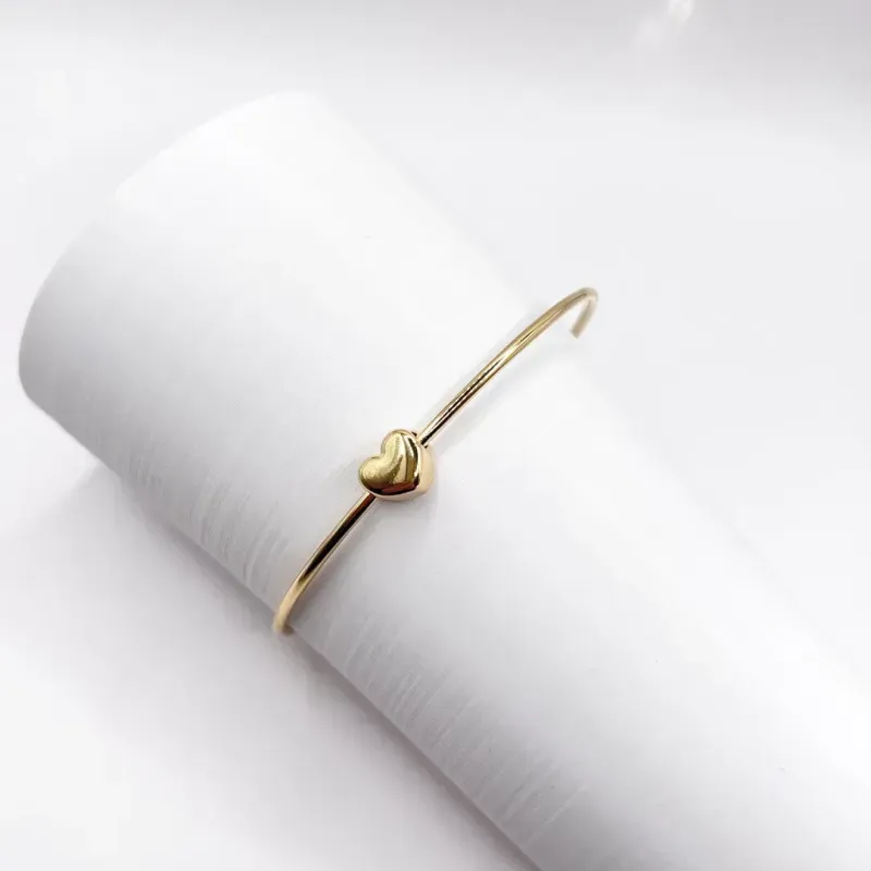 BRACELETE ABERTO CORAÇÃO