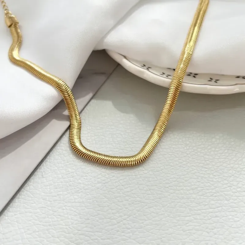 COLAR CHOKER FIO ALEMÃO 5MM 40CM