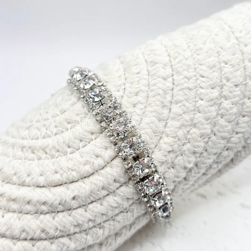 PULSEIRA STRASS COM FEIXO