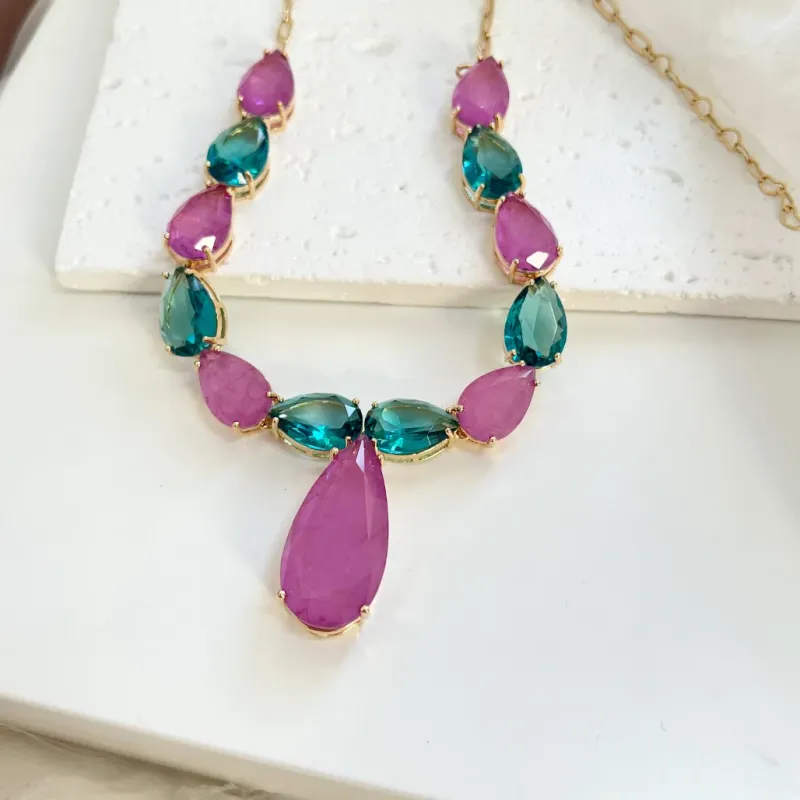 COLAR CHOKER GOTAS FUSION