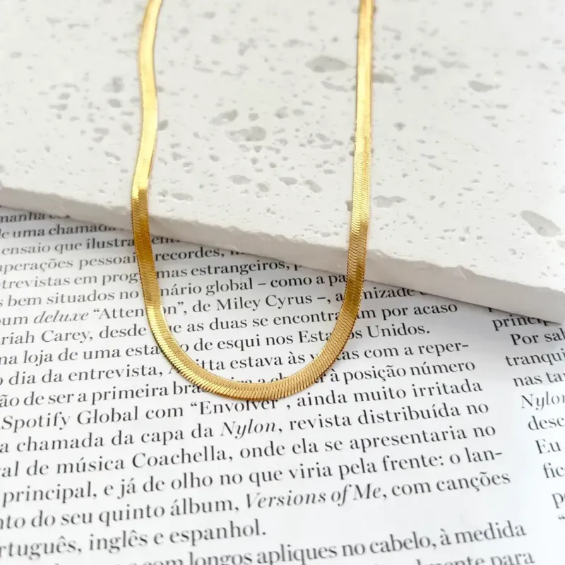 COLAR FITA 3MM 45CM