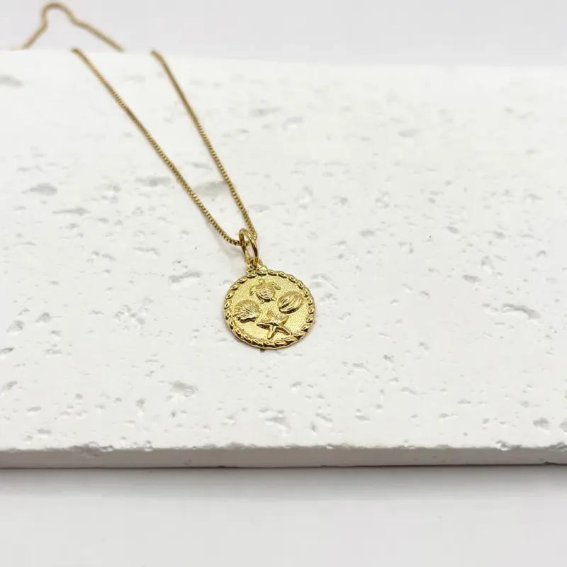 COLAR MINI MEDALHA VERÃO