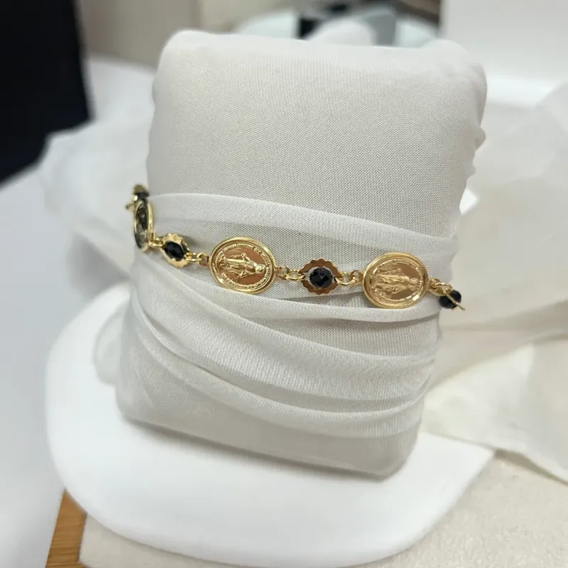 PULSEIRA MEDALHAS NOSSA SENHORA DAS GRAÇAS