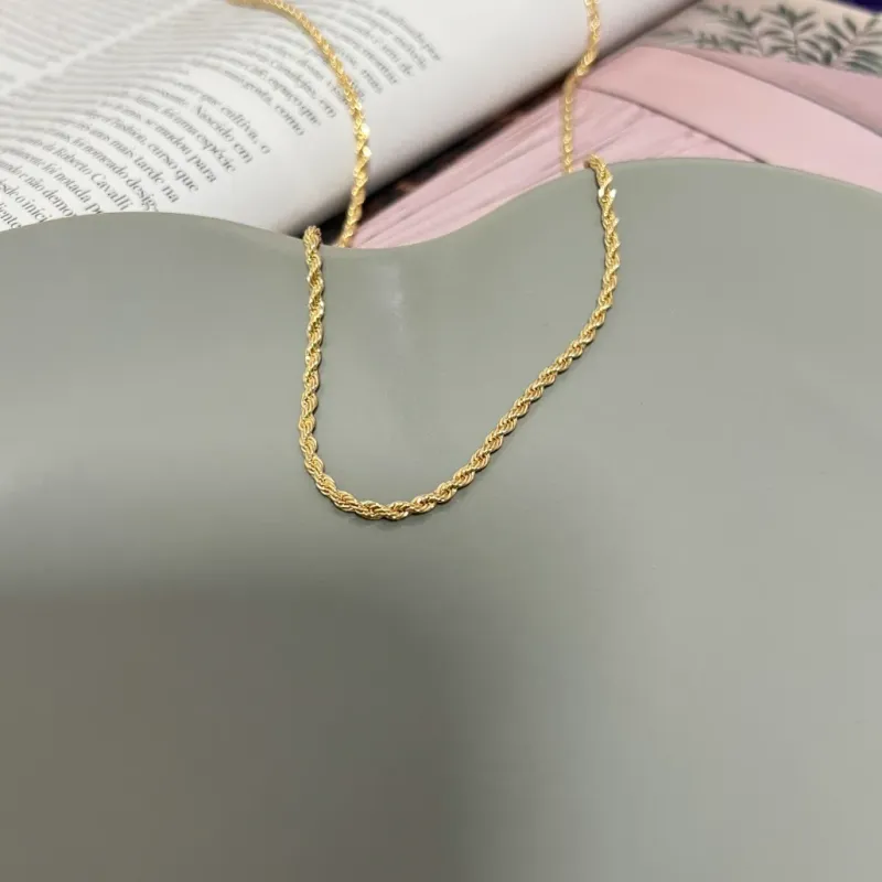 COLAR CORDÃO BAIANO 2,5MM - 50CM