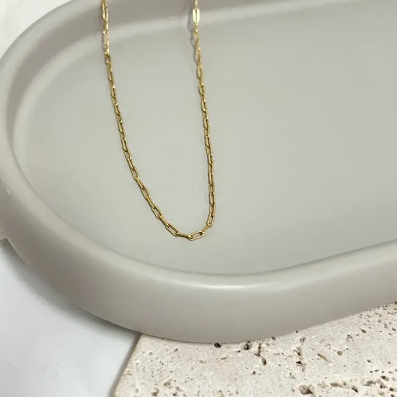 COLAR MINI ELO CARTIER 45CM+7CM EXTENSOR