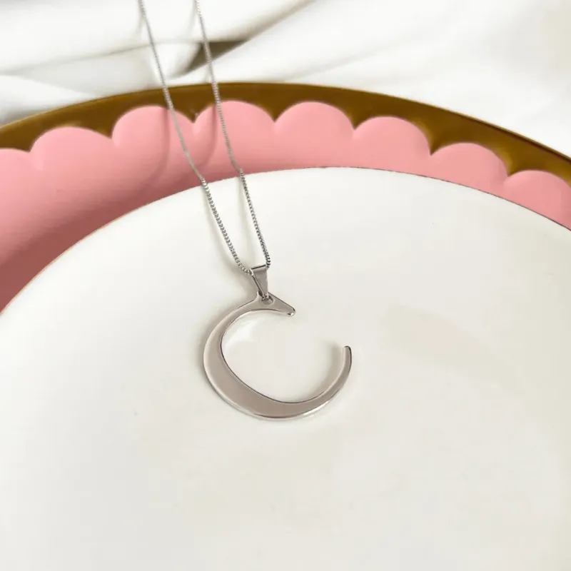 COLAR PINGENTE LETRA 3CM - C