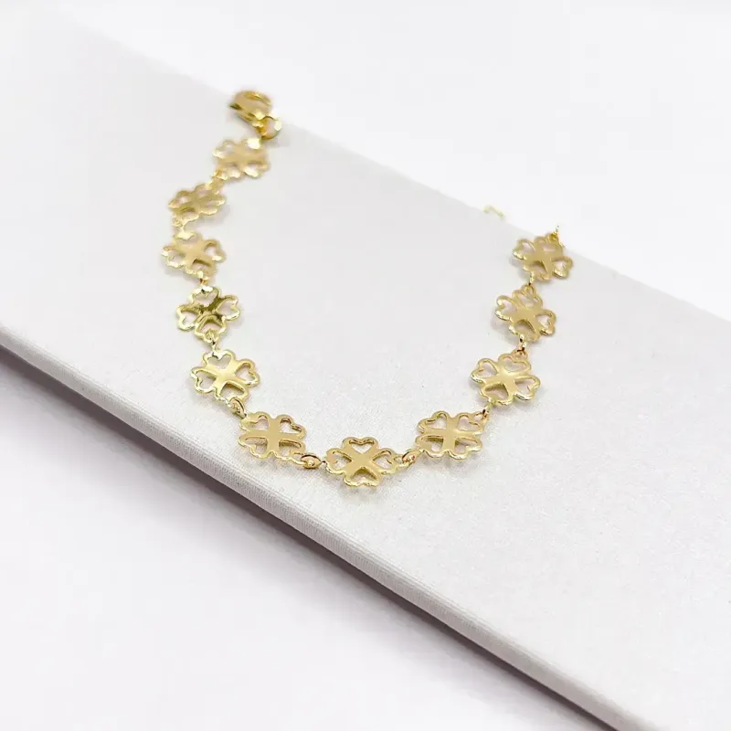 PULSEIRA TREVOS DE 4 FOLHAS