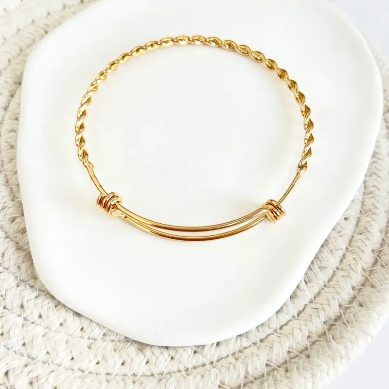 BRACELETE TORCIDO AJUSTÁVEL
