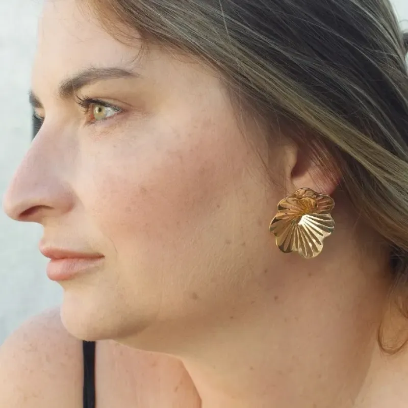 BRINCO FLOR VAZADA
