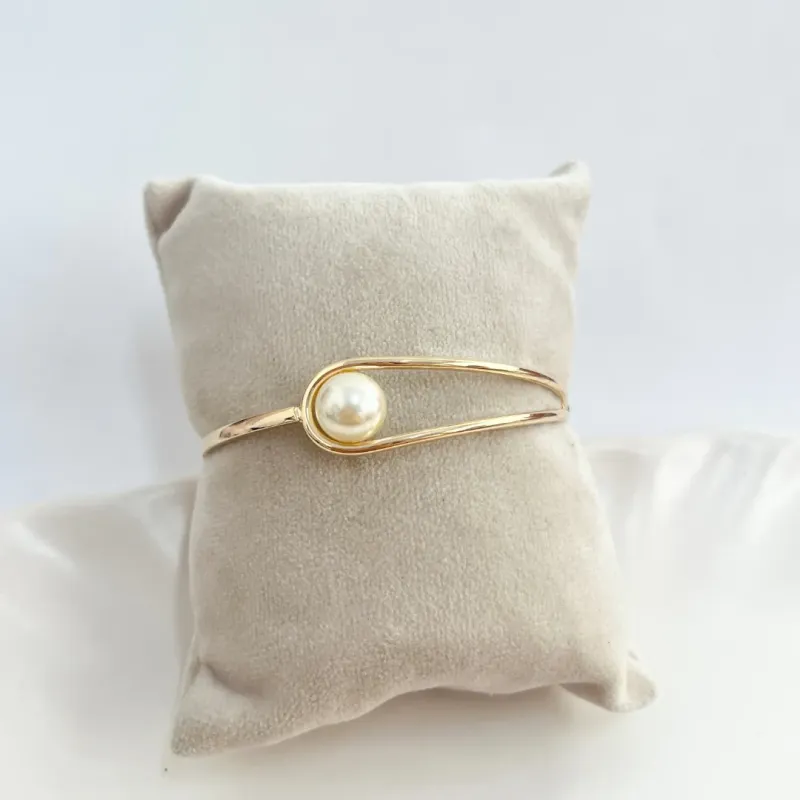 BRACELETE ABERTO PÉROLA