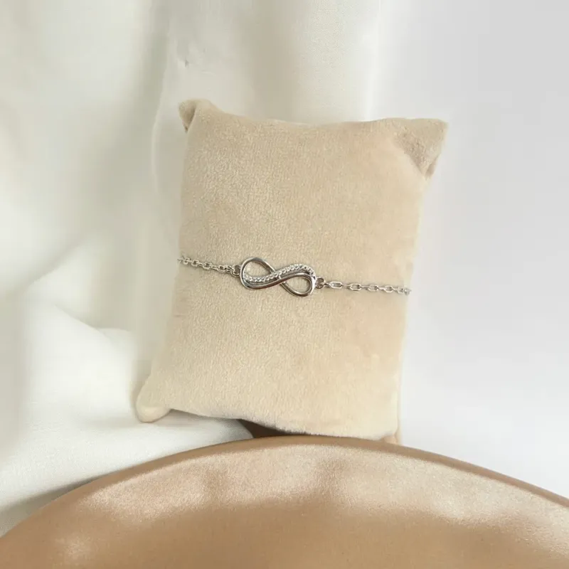 PULSEIRA INFINITO CRAVEJADA