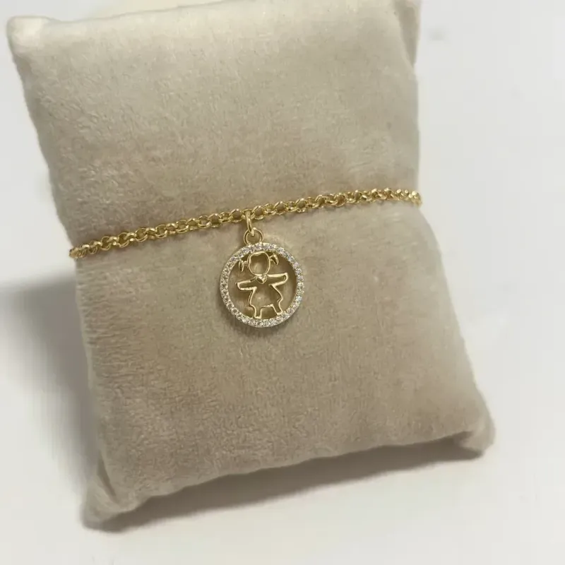PULSEIRA PINGENTE MENINA