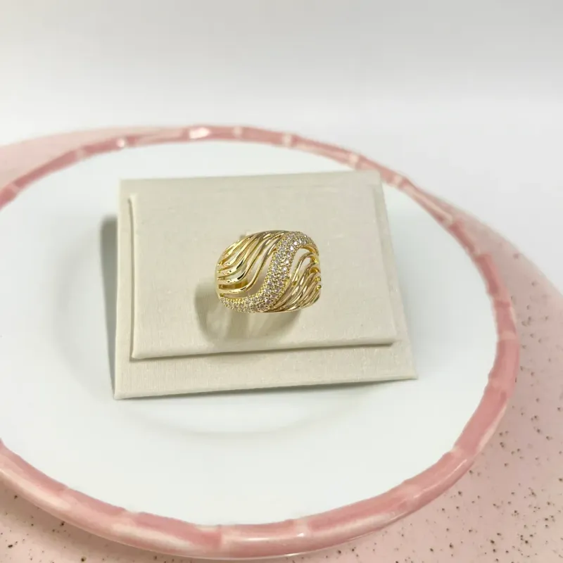 ANEL LARGO FIOS COM MICRO ZIRCONIA