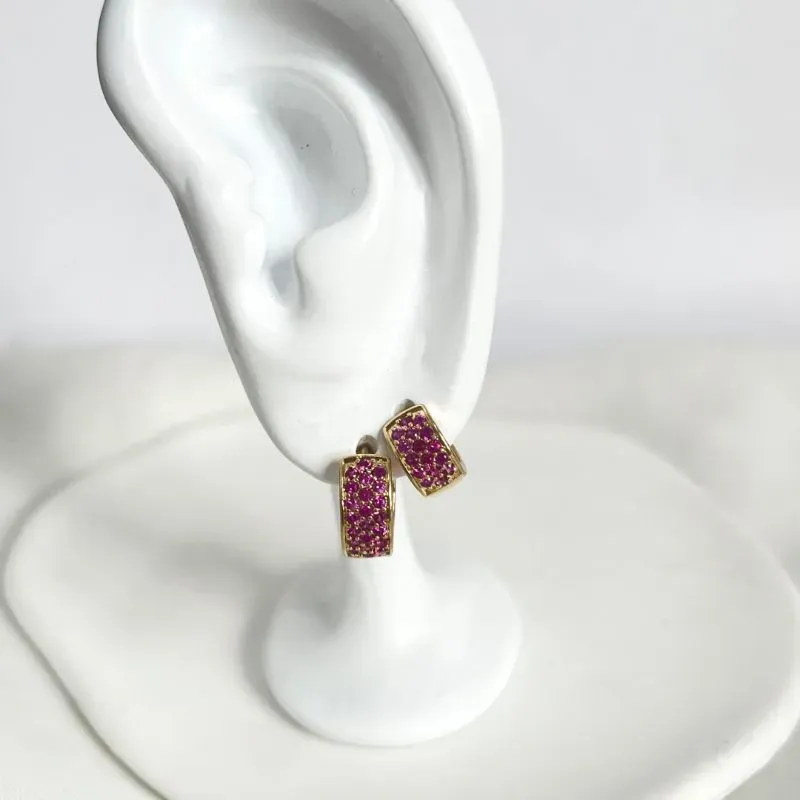 DUPLA ARGOLA ARTICULADA RUBI - BR1598 BR1599