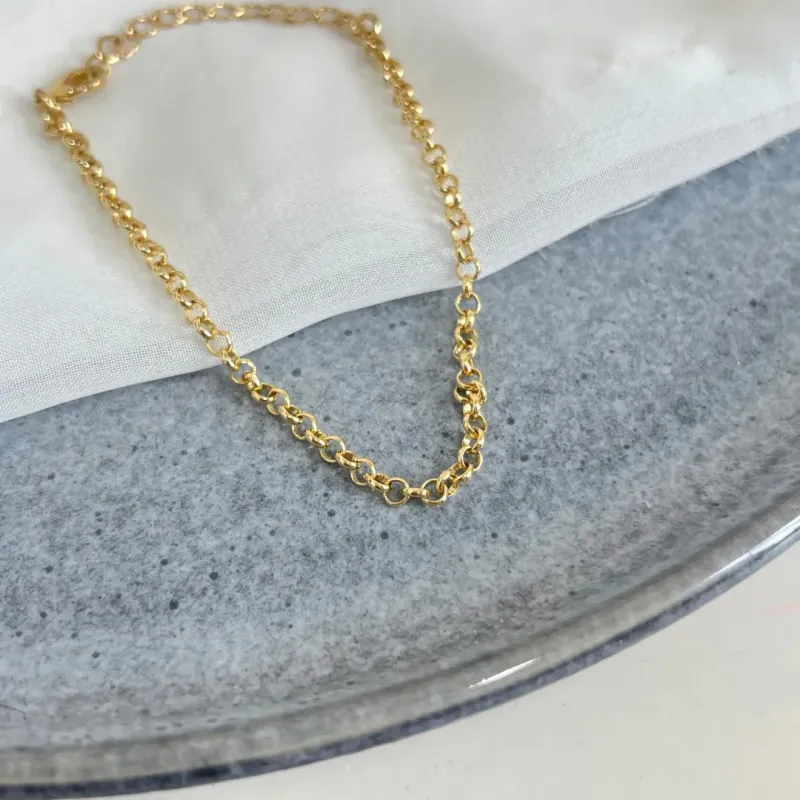PULSEIRA ELO PORTUGUÊS 3MM