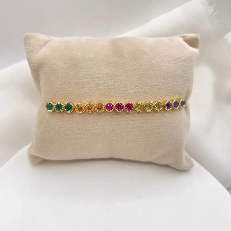 PULSEIRA RIVIERA REDONDA COLORIDA