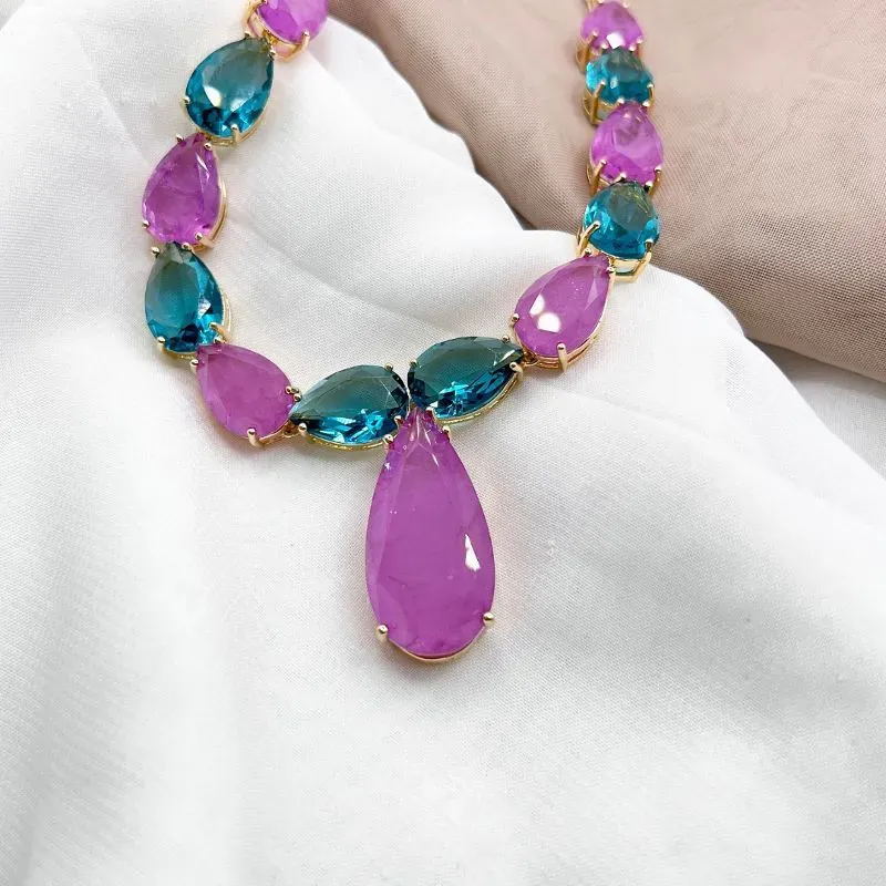 COLAR CHOKER GOTAS FUSION