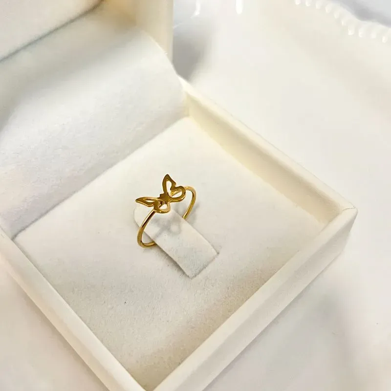 ANEL BORBOLETA VAZADA