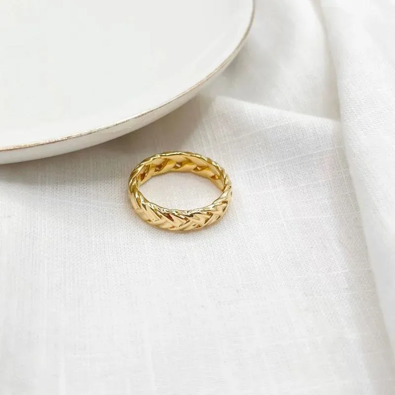 ANEL FIOS TRANÇADOS