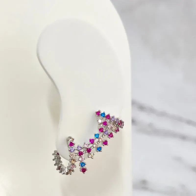 BRINCO EAR CUFF COLORIDO