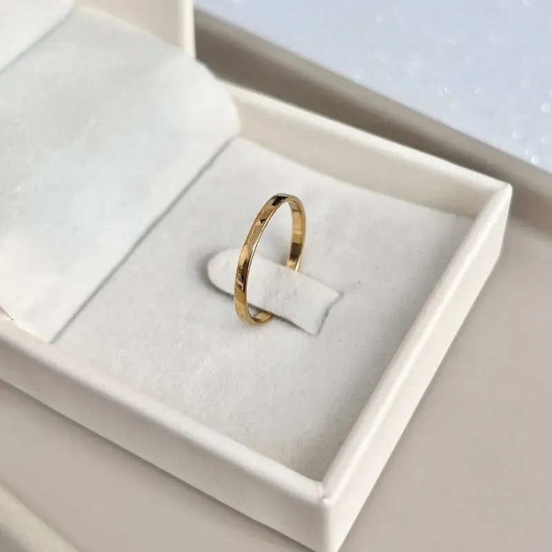 ANEL ALIANÇA RETA 2MM