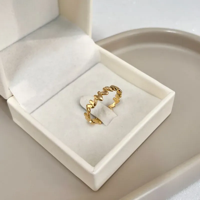 ANEL ARO TODO EM CORAÇÕES