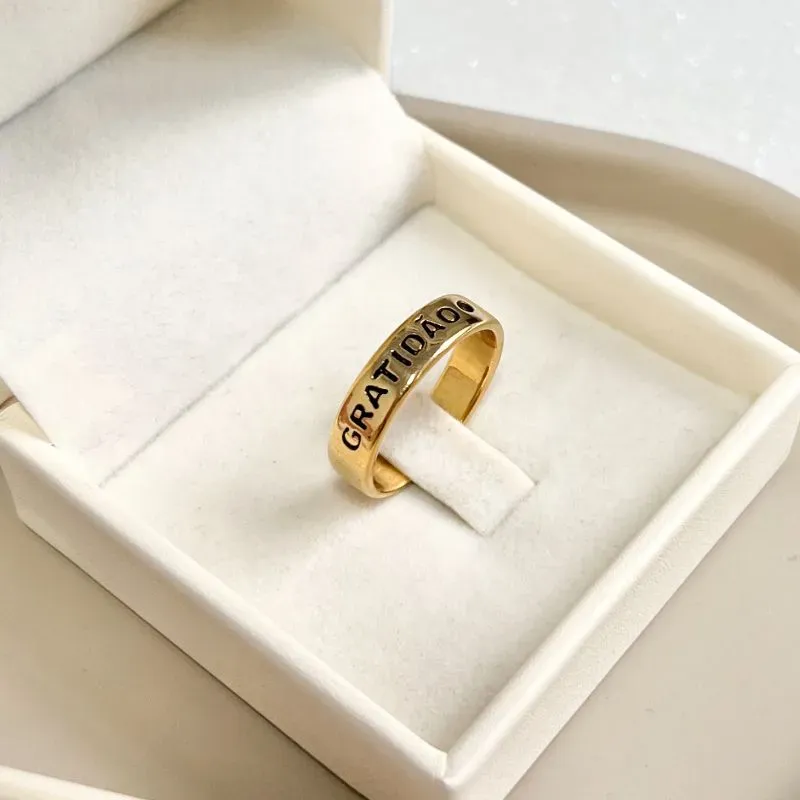 ANEL GRATIDÃO COM BETUME