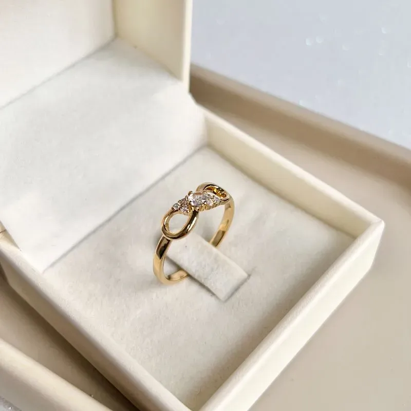 ANEL INFINITO COM PEDRARIA