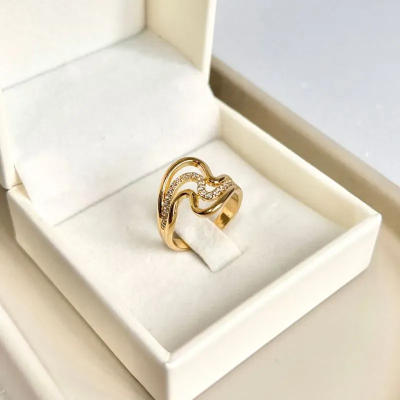 ANEL ONDA COM 3 FIOS E MICRO ZIRCONIA