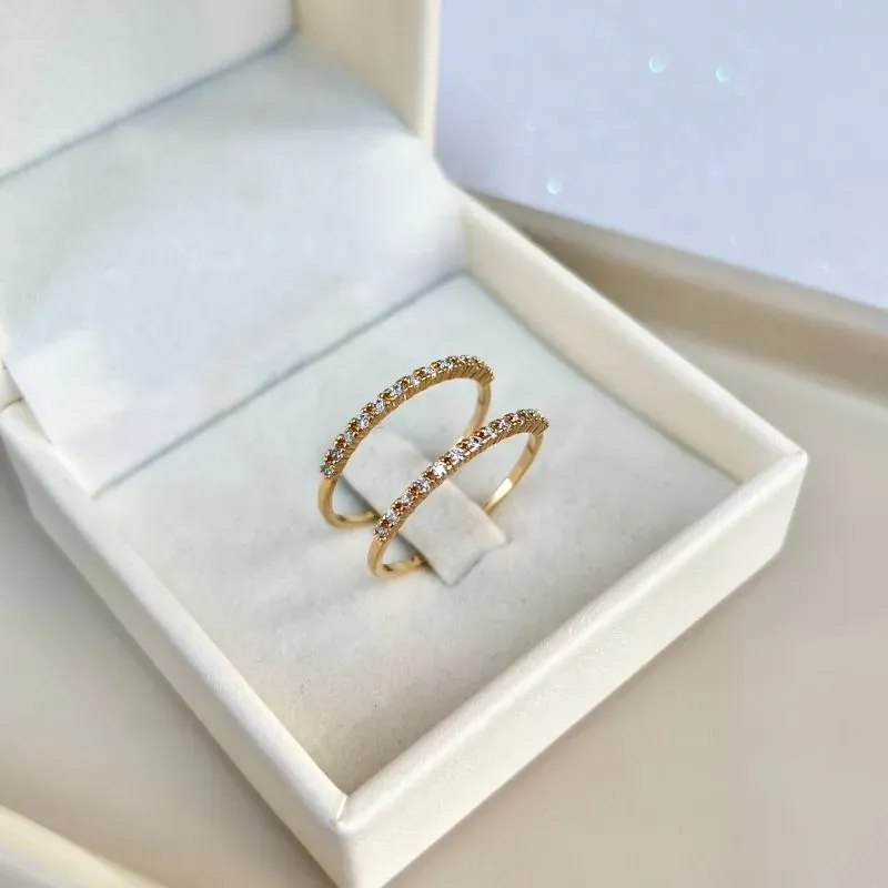 ANEL PAR DE APARADORES MICRO ZIRCONIAS