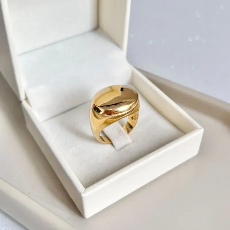 ANEL REDONDO GRANDE LISO