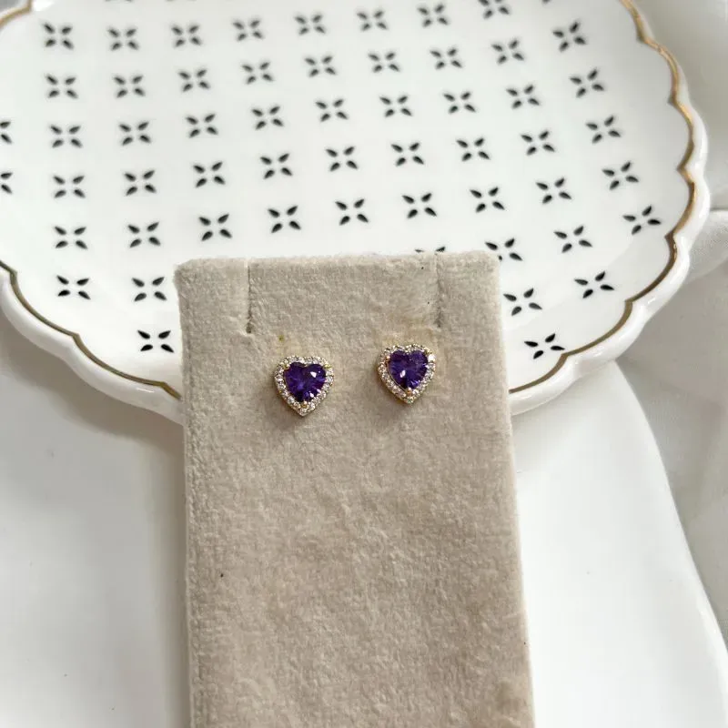 BRINCO CORAÇÃO PRINCESA LAVANDA 0,6MM