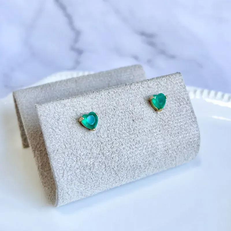 BRINCO MINI CORAÇÃO VERDE