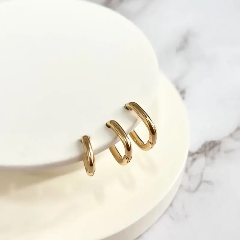 TRIO ARGOLA QUADRADA LISA