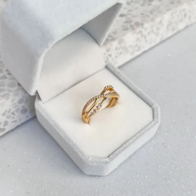 ANEL 3 FIOS E MICRO ZIRCONIAS