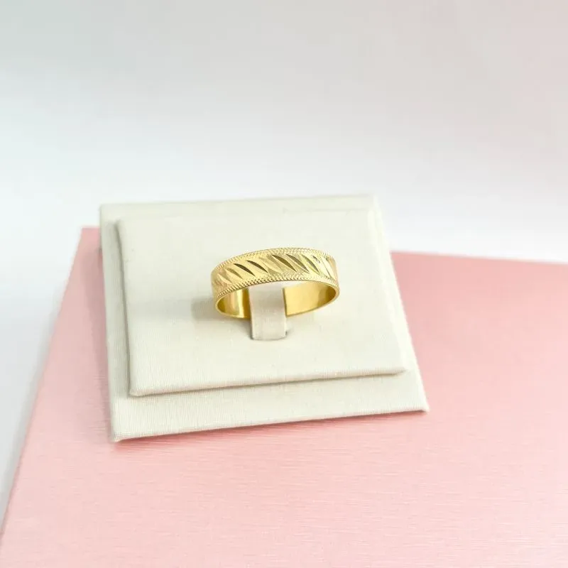 ANEL ALIANÇA DIAMANTADA