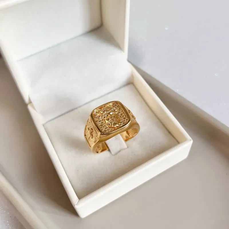 ANEL MASCULINO ROSTO DE CRISTO