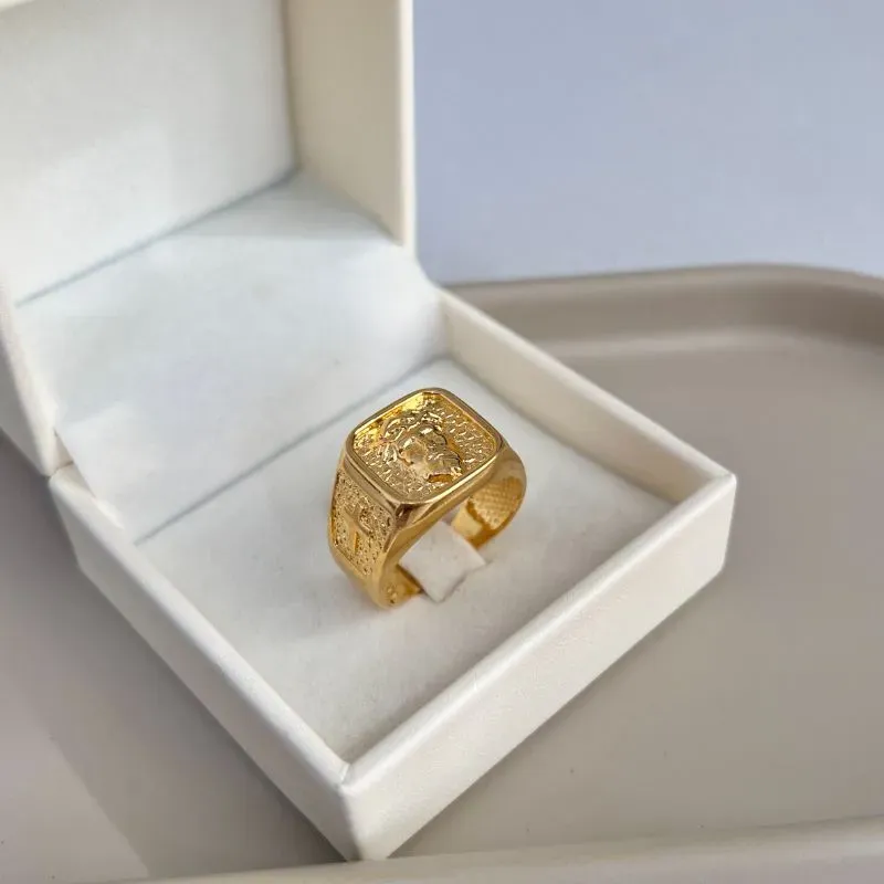 ANEL MASCULINO ROSTO DE CRISTO