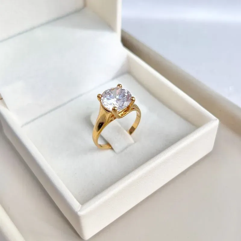 ANEL SOLITÁRIO 10MM